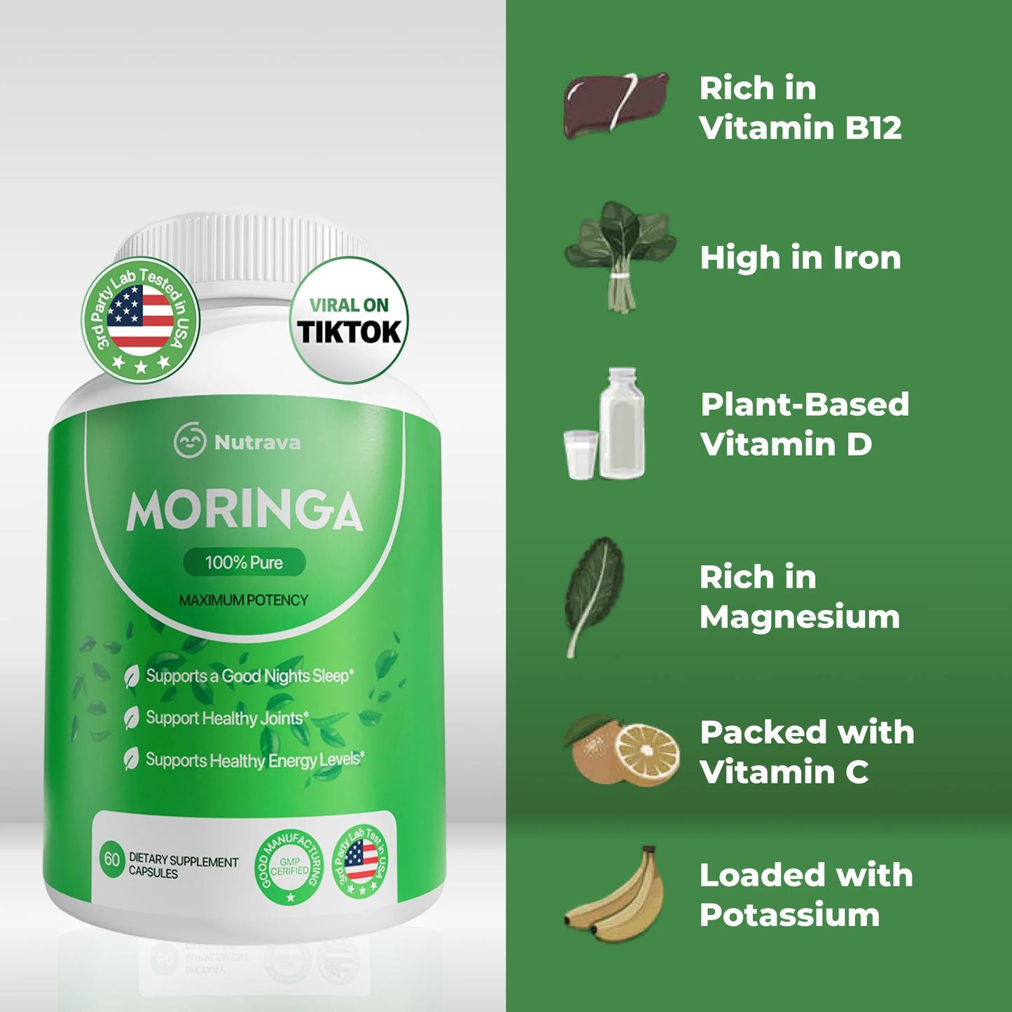 Nutrava Moringa Capsules